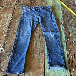 Kut from the Kloth Women's Straight Leg Blue Jeans